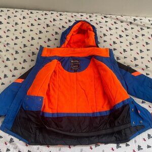 Like-NEW Raptor Kids Snow Jacket | Size 7-8 | Mountain Warehouse | Cobalt Blue